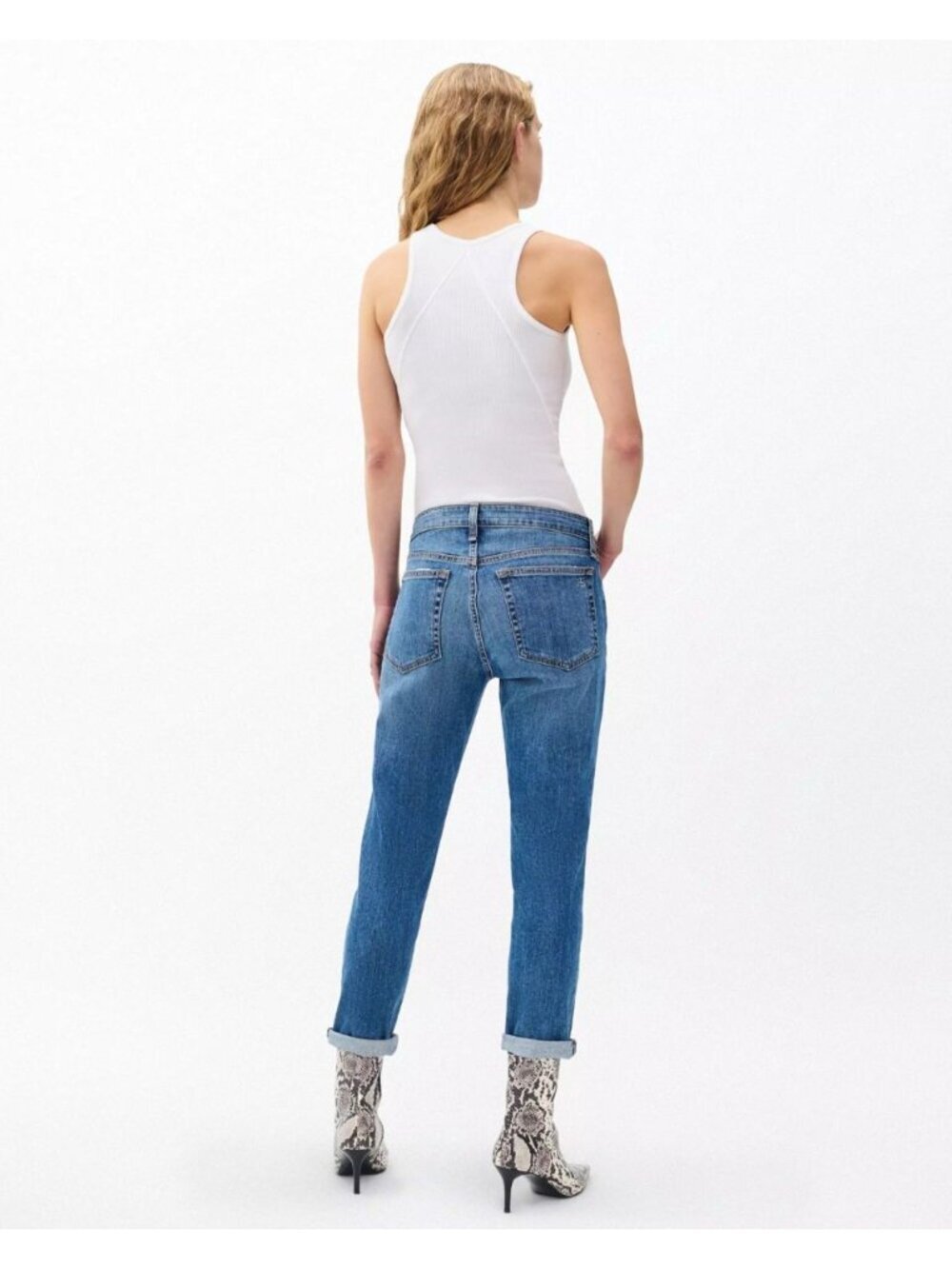 NEW Rag & Bone Women's 27 Julienne Dre Low-Rise Slim Boyfriend Jeans NWT $225 - Picture 5 of 6